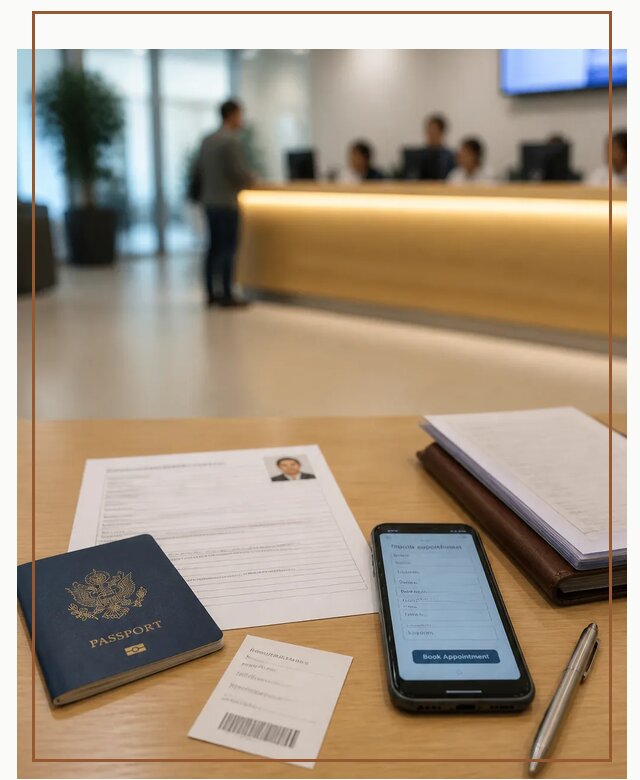 Запись в визовый центр в Шумерле для подачи документов
