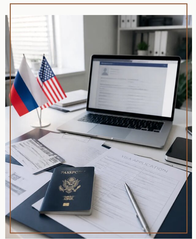 Оформление визы в США для туристов и бизнеса в Шумерле