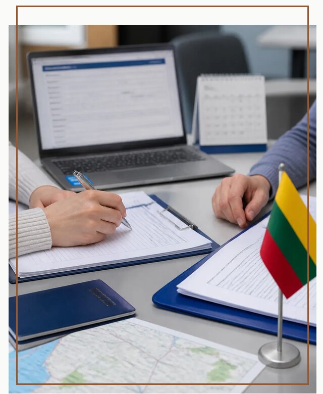 Профессиональное оформление визы в Литву для поездки в Шумерле