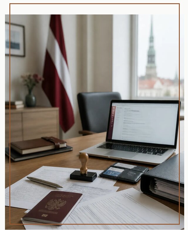 Оформление вида на жительство в Латвии под ключ в Шумерле