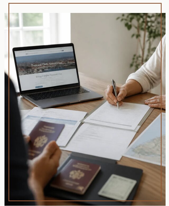 Оформление Digital Nomad и ВНЖ Португалии в Шумерле