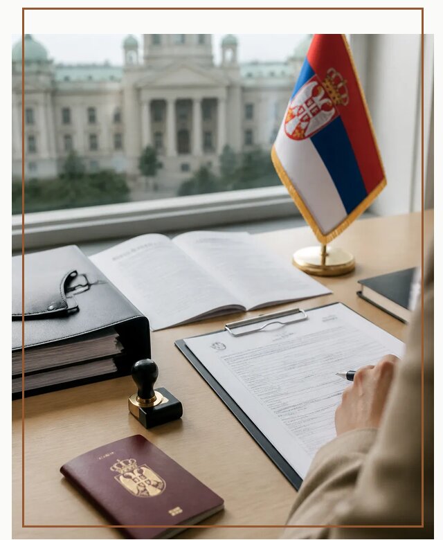 Оформление гражданства Сербии под ключ для переезда в Шумерле